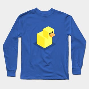 Duck in 3D Long Sleeve T-Shirt